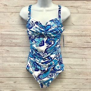 Ekouaer Inspired Vintage Pin Up one piece swimsuit